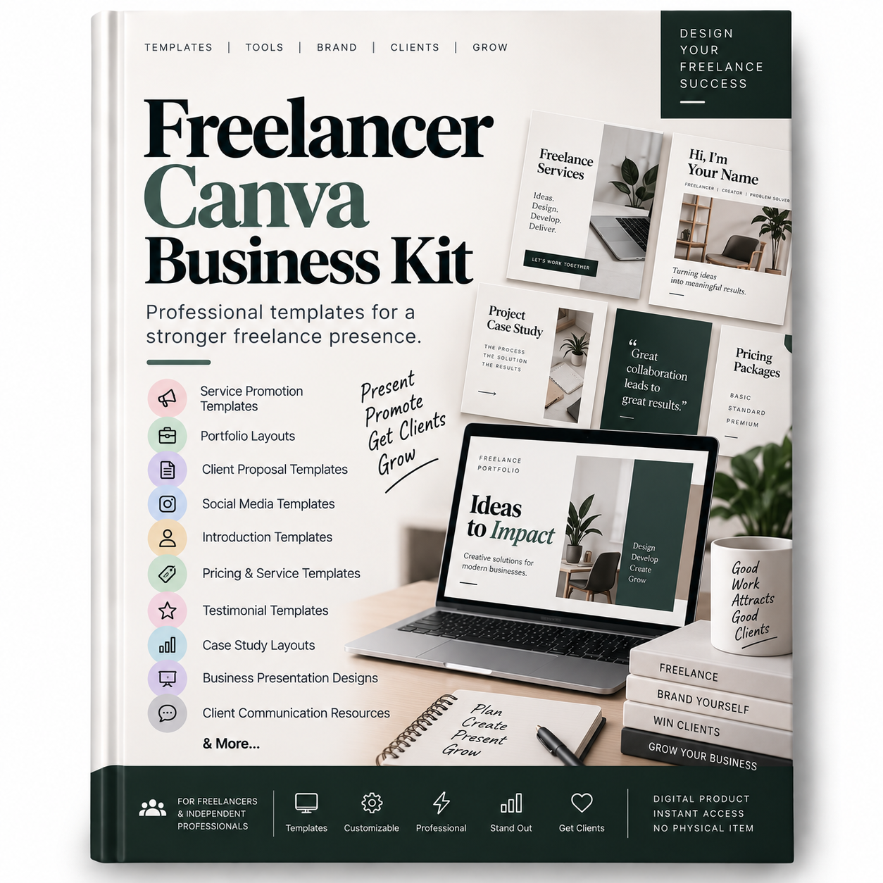 Freelancer Canva Business Kit
