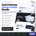 SaaS & Startup Website Template Bundle